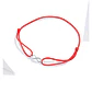 Pulsera Plata 925 Hilo Rojo Infinito - Miniatura 6