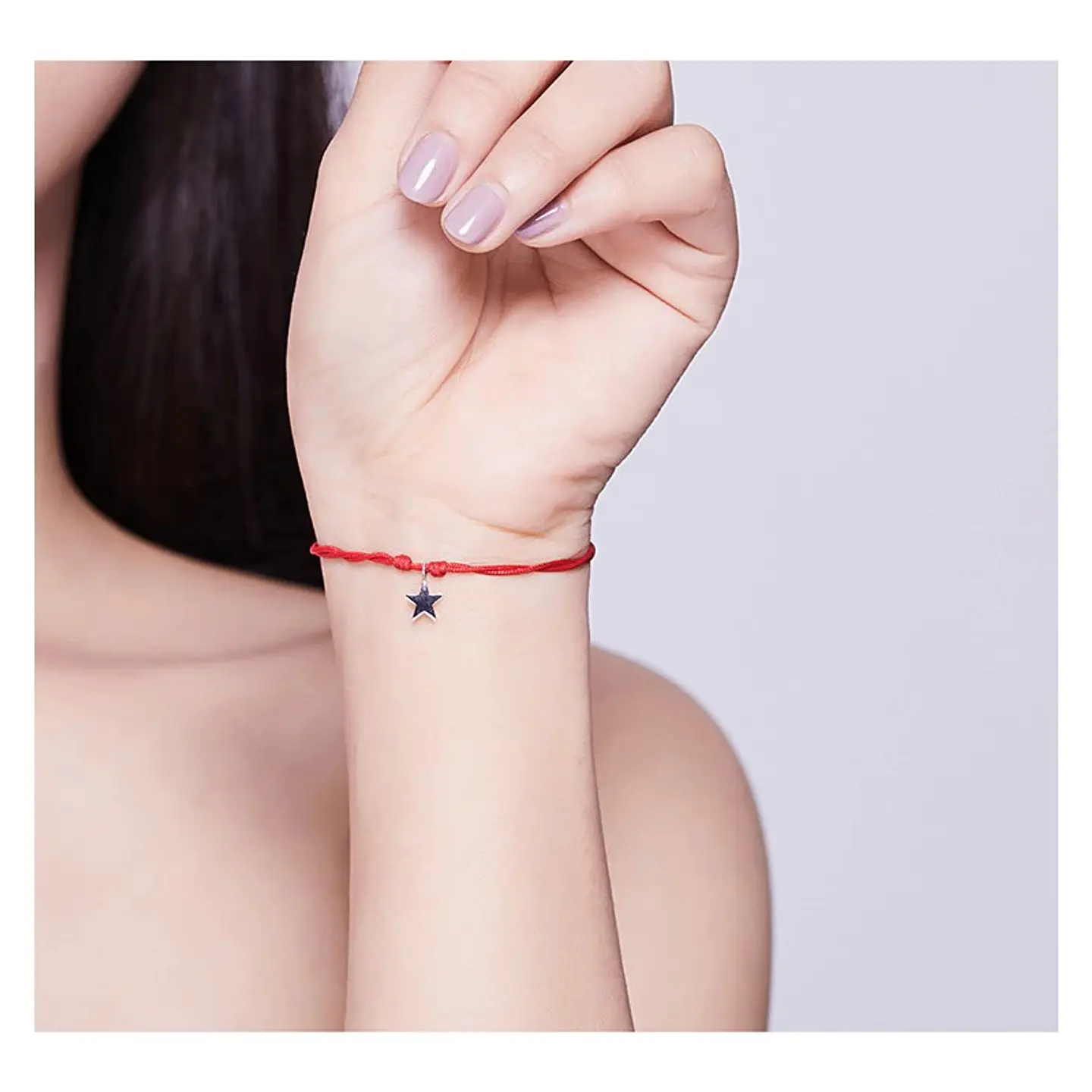 Pulsera Plata 925 Hilo Rojo Pez de la Suerte 5