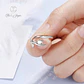 Anillo Forma de Gato Plateado - Miniatura 4