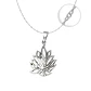 Collar Plata 925 Flor de Loto 845 - Miniatura 1