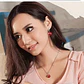 Aros Colgante Bolitas Rojas Plateado - Miniatura 4
