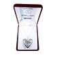 Collar Relicario Corazon Plateado - Miniatura 2