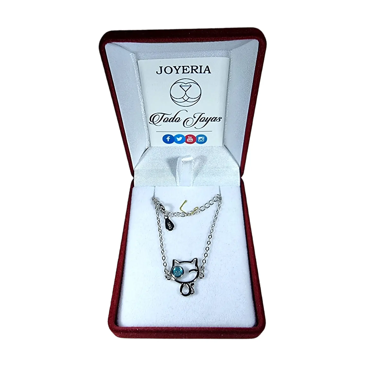 Pulsera Gatito Ajustable Plateada 2