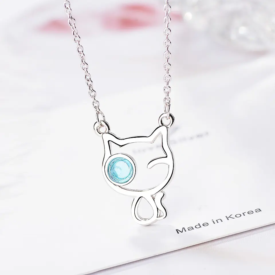 Pulsera Gatito Ajustable Plateada 3