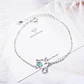 Pulsera Gatito Ajustable Plateada - Miniatura 5