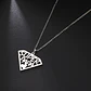 Collar Super Papa Acero Plateado - Miniatura 5
