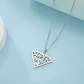 Collar Super Mama Acero Plateado - Miniatura 4