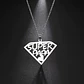 Collar Super Papa Acero Plateado - Miniatura 6