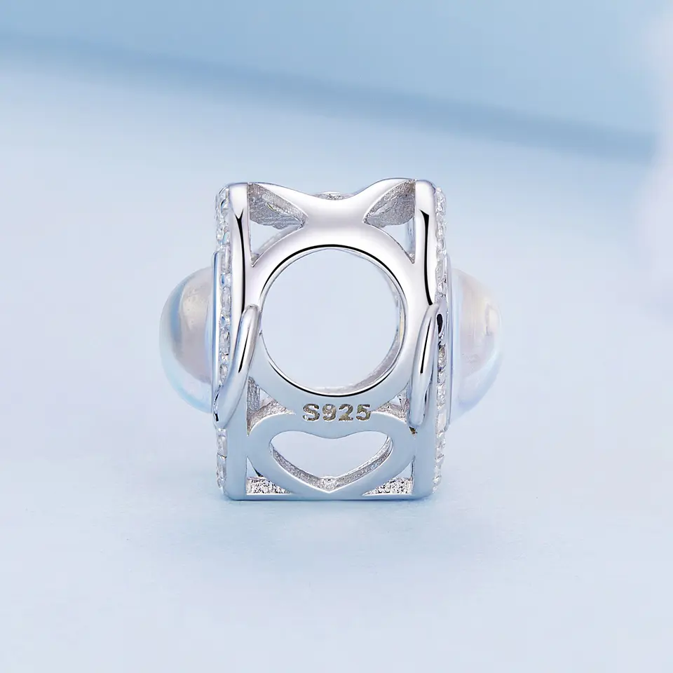 Charm Dije Plata 925 Corazon Infinito Forever Love 4