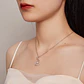 Charm Dije Plata 925 Gato en Luna y Estrella - Miniatura 6