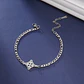 Pulsera Nudo de Bruja Celta Fígaro Plateada Acero - Miniatura 5