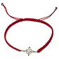 Pulsera Plata 925 Nudo de Bruja Hilo Rojo Trenzado - Miniatura 3