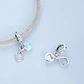 Charm Dije Plata 925 Infinito Corazon Sister  - Miniatura 3