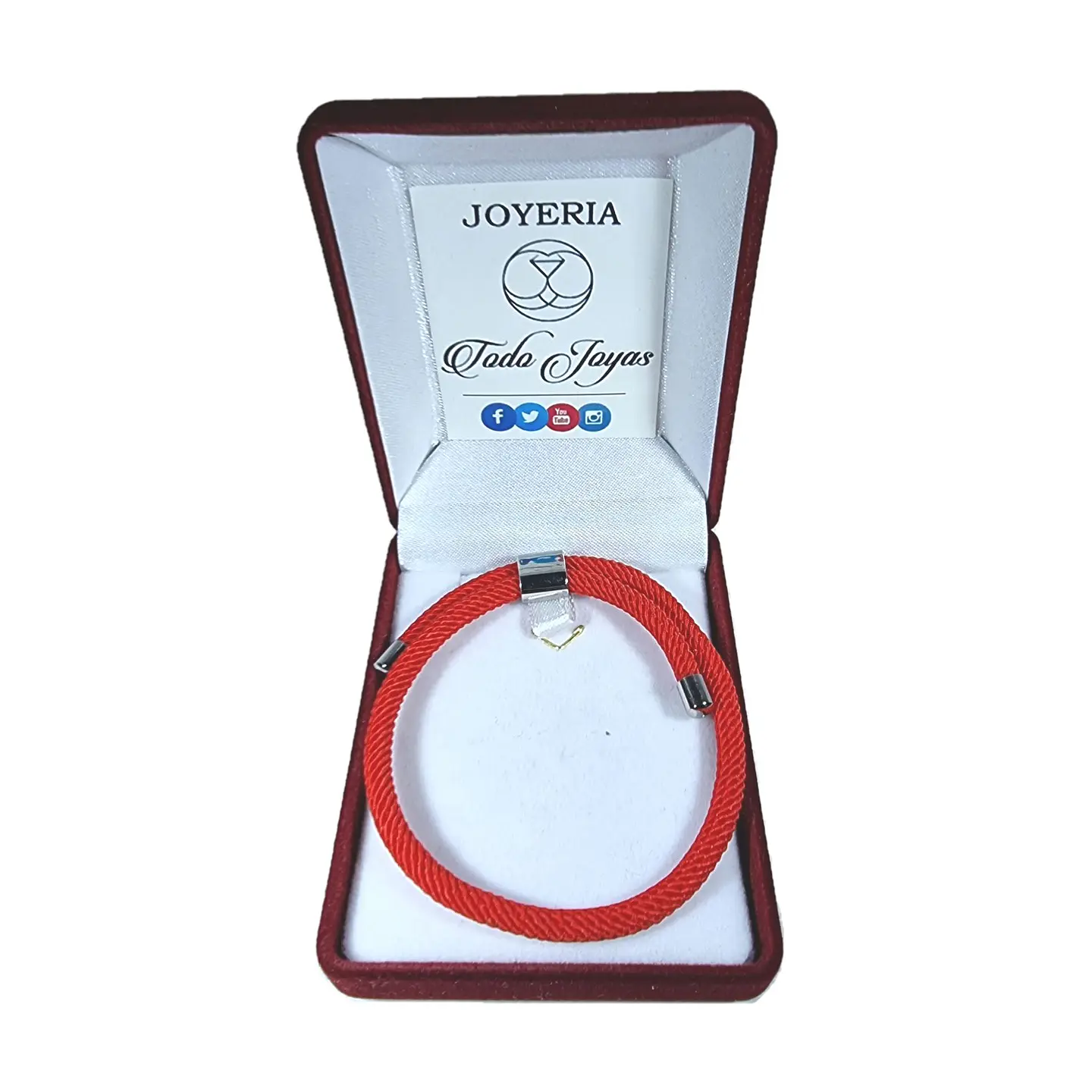 Pulsera Cuerda Roja Ajustable 2