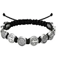 Pulsera Hilo Negro San Benito Protector 10 Medallas MD1128 - Miniatura 1