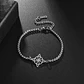 Pulsera Nudo de Bruja Celta Plateada Acero MD1125 - Miniatura 6