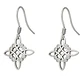 Aros Plata 925 Nudo de Bruja Celta y Circones - Miniatura 1