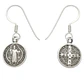 Aros Plata 925 Colgante San Benito Protector Medalla - Miniatura 3