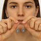 Aros Plata 925 Colgante San Benito Protector Medalla - Miniatura 9