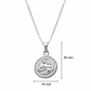 Collar Medalla Plata 925 Virgen Del Carmen Milagrosa - Miniatura 4