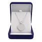 Collar Relicario Plata 925 Corazón Con Circones - Miniatura 6