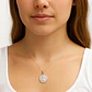 Collar Medalla Plata 925 Virgen Del Carmen Milagrosa - Miniatura 6