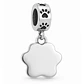 Charm Dije Colgante Plata 925 Patita Mascota Negra - Miniatura 3