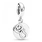 Charm Dije Plata 925 Medicina Estetoscopio - Miniatura 2
