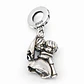 Charm Dije Colgante Plata 925 Pareja Novios Casados - Miniatura 2