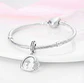 Charm Dije Colgante Plata 925 Corazón Mama e Hija - Miniatura 3