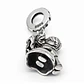 Charm Dije Colgante Plata 925 Pareja Novios Casados - Miniatura 3