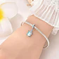 Charm Dije Plata 925 Tortuga Marina Tornasol - Miniatura 5