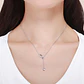Collar Plata 925 Infinito y Corazón Plateado - Miniatura 6