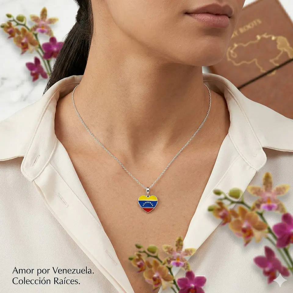Charm Dije Plata 925 Venezuela Corazón 4