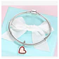 Charm Dije Plata 925 Corazon Loved - Miniatura 5