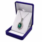 Collar Relicario Caja de Gawu Circón Verde Acero - Miniatura 2
