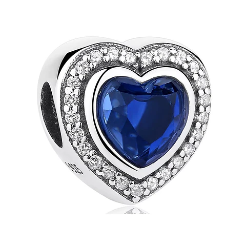 Charm Dije Plata 925 Corazón del Océano Titanic