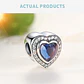Charm Dije Plata 925 Corazón del Océano Titanic - Miniatura 5