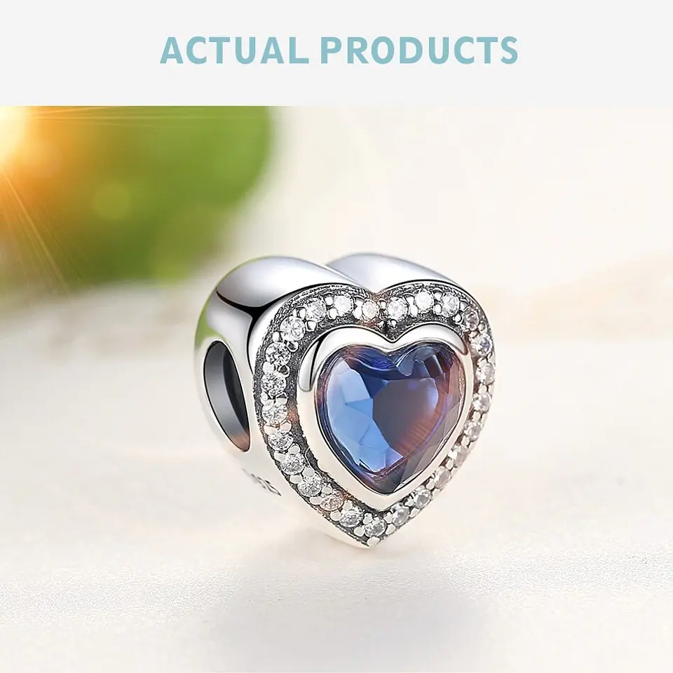 Charm Dije Plata 925 Corazón del Océano Titanic 5