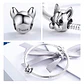 Charm Dije Plata 925 Perro Bulldog - Miniatura 5
