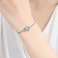 Pulsera Mano de Fatima Opal Plateado - Miniatura 4
