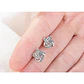 Aros Nudo Circones Plateado - Miniatura 5
