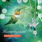 Collar Plata 925 Colibri Cristal Verde - Miniatura 5