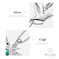 Collar Plata 925 Colibri Cristal Verde - Miniatura 6