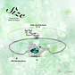 Pulsera Plata 925 Colibri Cristal Verde - Miniatura 6