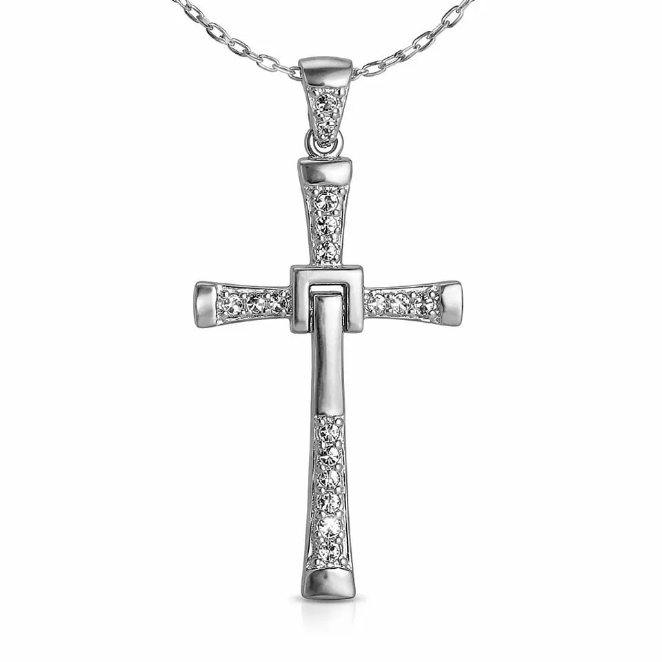 Collar Cruz de Toretto Plata 925 1