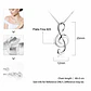 Collar Plata 925 Colgante Nota Musical - Miniatura 2