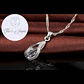 Conjunto Gotas Cristal Plateado - Miniatura 3