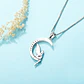 Collar Plata 925 Hada Luna Rosada - Miniatura 3
