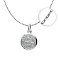 Collar Medalla Plata 925 Virgen Del Carmen - Miniatura 1